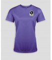Sport T-Shirt Ladies + Logo or Name - PABE439-Violet