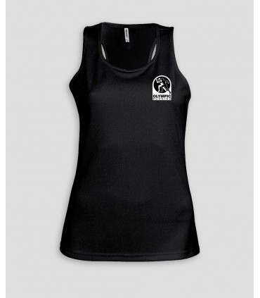 Sport Ladies Vest + Logo or Name - PABE442