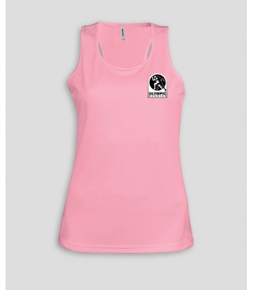 Sport Ladies Vest + Logo or Name - PABE442