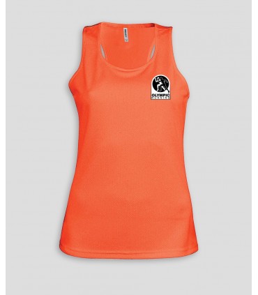 Sport Ladies Vest + Logo or Name - PABE442