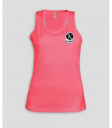 Sport Ladies Vest + Logo or Name - PABE442