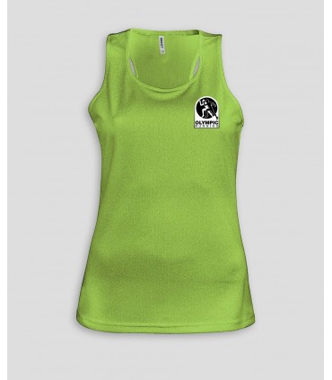 Sport Ladies Vest + Logo or Name - PABE442