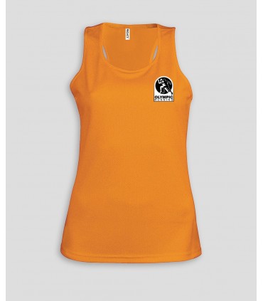 Sport Ladies Vest + Logo or Name - PABE442