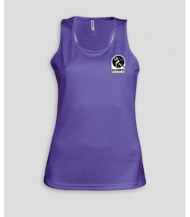 Débardeur Sport Dame + Logo ou Nom - PABE442