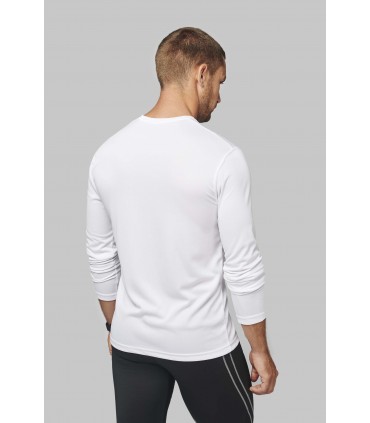 Sport Men's long-sleeved T-shirt + Logo or Name - PABE443