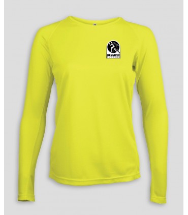Sport Ladies long-sleeved T-shirt + Logo or Name - PABE444