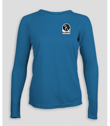 T-Shirt Sport Longues Manches Dame + Logo ou Nom - PABE444
