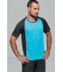 T-Shirt Sport BiColore Unisex + Logo ou Nom - PABE467