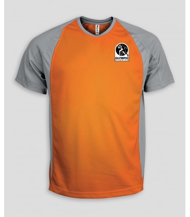 Sport Unisex Two-Tone T-Shirt + Logo or Name - PABE467