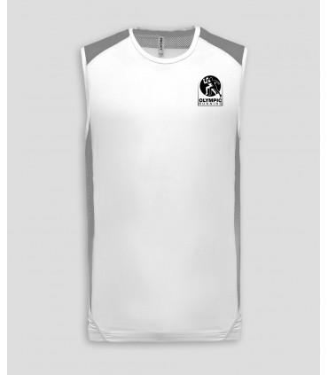 Débardeur Sport Bicolore + Logo ou Nom - PABE475