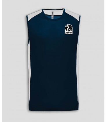 Sport Two-Tone Vest + Logo or Name - PABE475