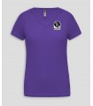 Sport Dames VNeck T-Shirt + Logo of Naam - PABE477
