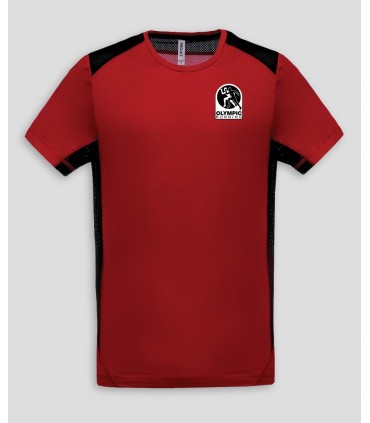 Sport Tweekleurig T-Shirt + Logo of Naam - PABE478