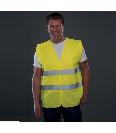 Clairlio Gilet de course réfléchissant à LED, équipement de sécurité pour  femmes et hommes (jaune)