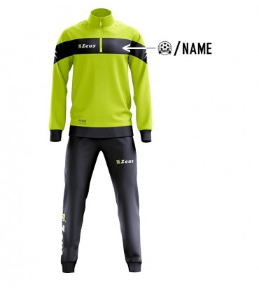 10x Zeus Training Tuta Marte - Blu Giallo Fluo