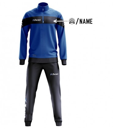 10x Zeus Training Tuta Marte - Blu Royal