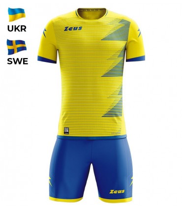 10 x Kit Mundial - Jaune Royal Suède