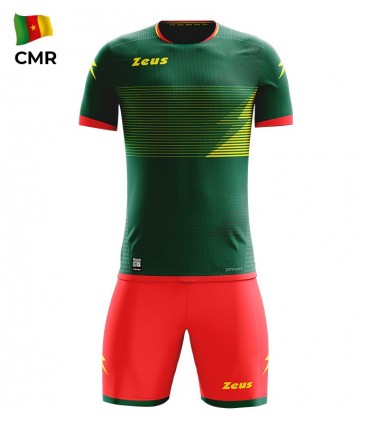 10 x Kit Mundial - Vert Rouge Cameroun
