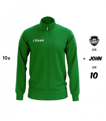 10x Zeus Pull Giacca Enea - Zwart