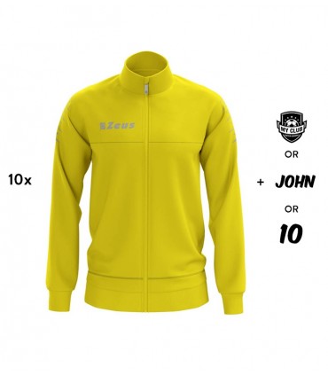 10x Zeus Pull Giacca Enea - Geel
