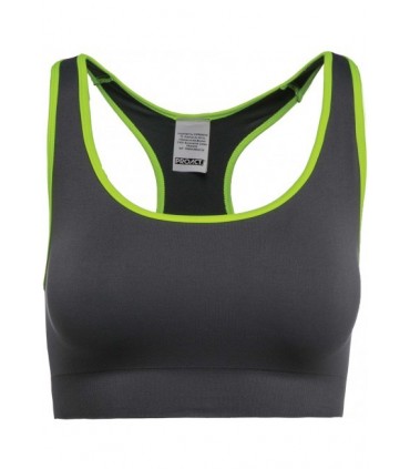 Seamless sports bra
