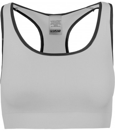 Seamless sports bra