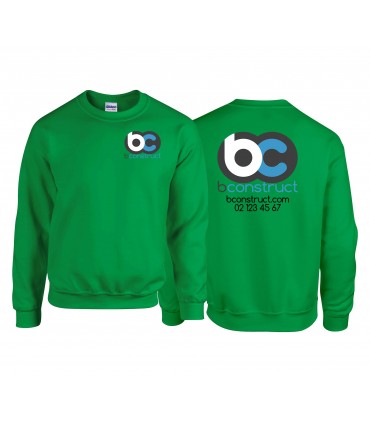 10x Gepersonaliseerde Sweatshirt