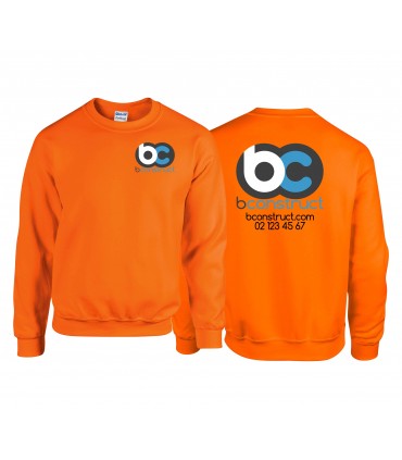 10x Sweatshirt Personnalisé