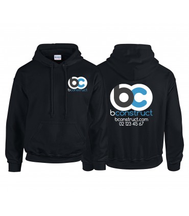 10x Sweatshirt à Capuche Personnalisé