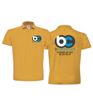 10x Gepersonaliseerde Polo Korte Mouwen