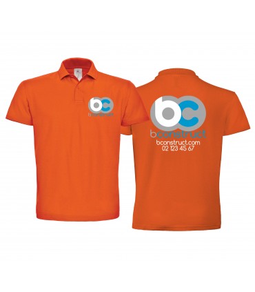 10x Gepersonaliseerde Polo Korte Mouwen