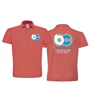 10x Gepersonaliseerde Polo Korte Mouwen